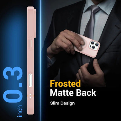 Funda Transparente Temdan Para iPhone 16 Pro Max, Compati... Rosa Claro