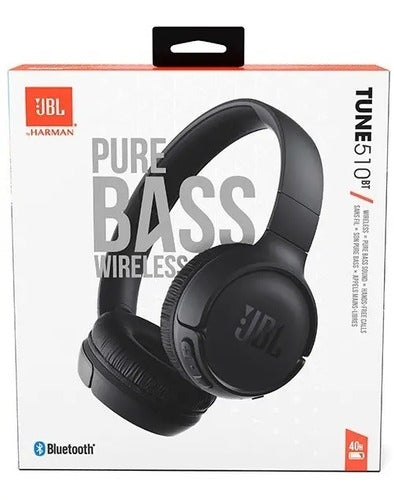 Auriculares Jbl Tune 510bt Inalámbricos Negro