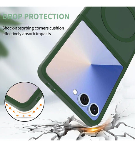 Funda Samsung Galaxy Z Flip7 2025 Compatible Con Magsafe