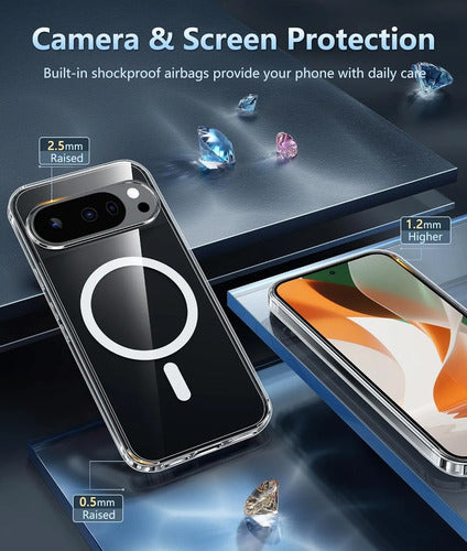 Funda Transparente Para Google Pixel Pro Xl Transparente