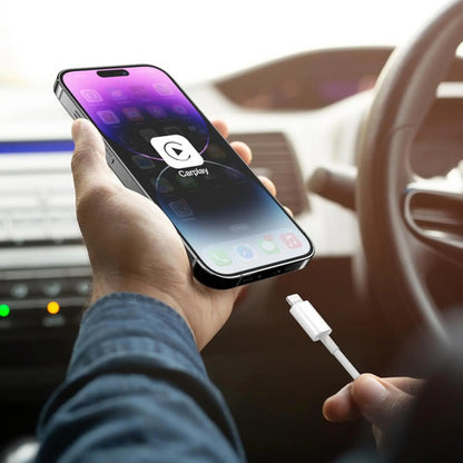 Cable Carplay Usb A A Lightning Para iPhone Y iPad, (1mt)