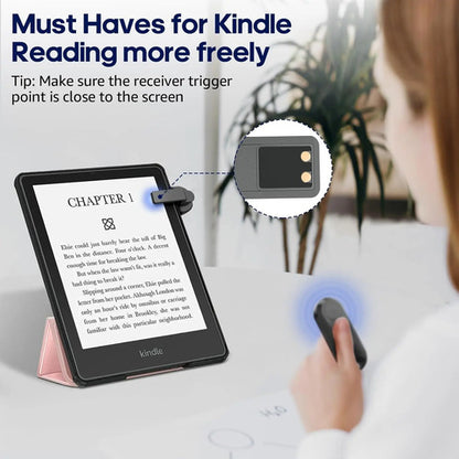 Control Remoto De Página Para Ebooks Y Tablets Negro