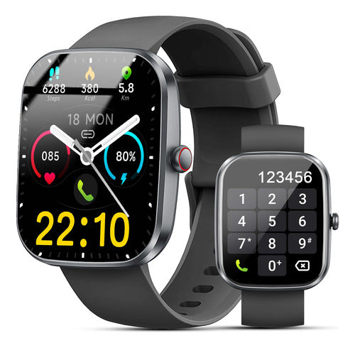 Smartwatch Con Pantalla Hd Color De La Caja Diseño De La Malla Color De La Malla Color Del Bisel