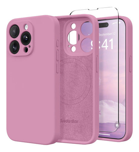 Funda Magnética Para iPhone 14 Pro Negro