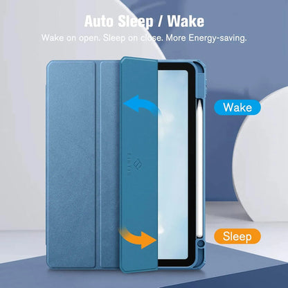 Funda Hybrid Slim Para iPad Air 11' M3/m2, 5ta/4ta. Azul