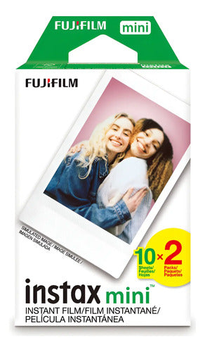 Rollo De Películas Instantáneas Instax Mini, Paquete 20 Color