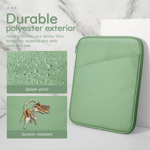 Funda Multi-tablet Universal De 9 A 11 Pulgadas Verde Oscuro