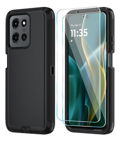 Carcasa Qinmay Para Motorola Moto G 2025/moto G Play 5g 2025 Negro