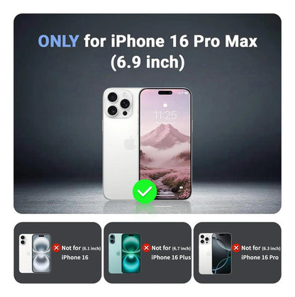 Funda Magnética Para iPhone 16 Pro Max Rosa