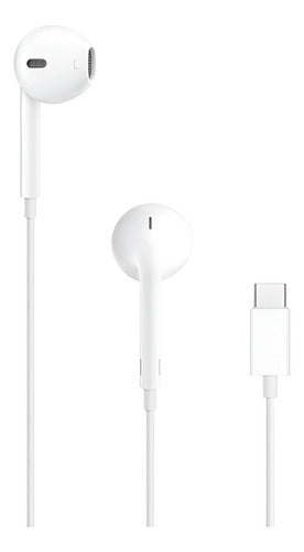 Earpods Apple Con Enchufe Usb-c Y Control Integrado Blanco