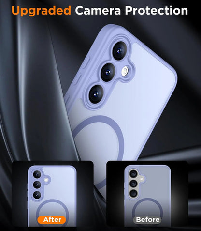 Funda Magnética Para Samsung Galaxy S25 Fe Lavanda
