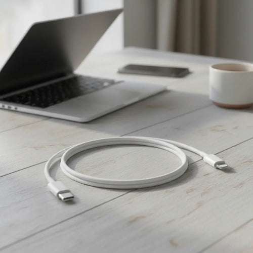 Cable De Conexión Universal Usb-c A Lightning Blanco