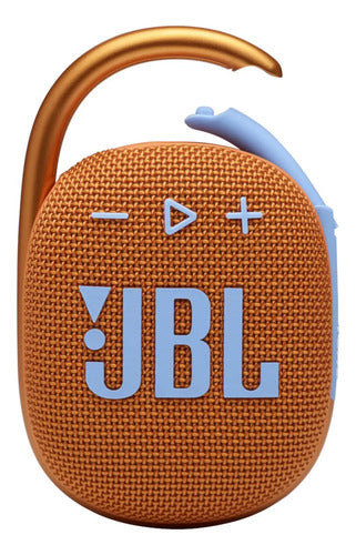 Jbl Clip 4: Parlante Bluetooth Ultracompacto E Impermeable Naranja