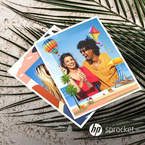 Papel Fotográfico Adhesivo Hp Sprocket Zink Blanco
