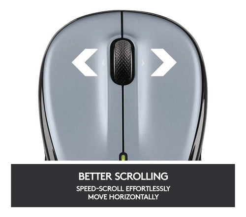 Mouse Inalámbrico Logitech M325 Con Scrolling Plata