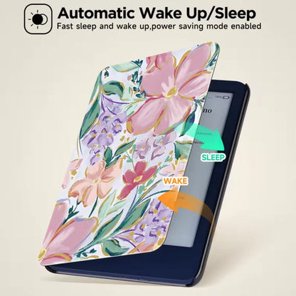 Funda Para Kindle 12 Generacion 2024 De 7  Floreado