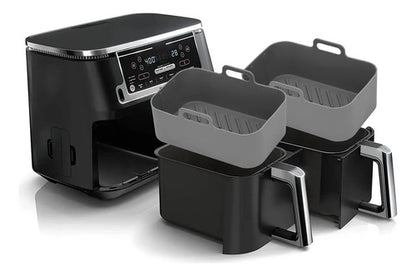 2pcs Liners De Silicona Para Air Fryer
