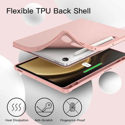 Funda Jetech Para Samsung Galaxy Tab S10 Lite / S10 Fe / ... Dorado Lisa