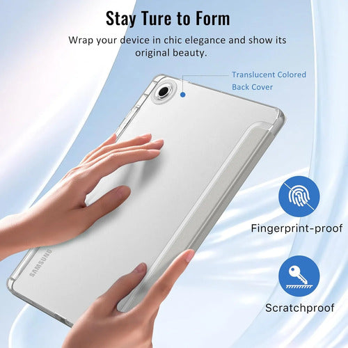 Funda Para Samsung Galaxy Tab S10 Lite Plata