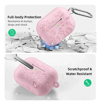 Funda Protectora De Silicona Para AirPods Pro 3 Rosa
