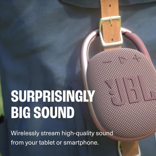 Jbl Clip 4: Parlante Bluetooth Ultracompacto E Impermeable Verde