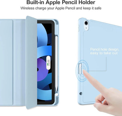 Funda Para iPad Air 11'' 7ma/6ta Gen Y 10.9'' Azul Cielo