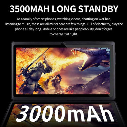 Tablet Para Niños, Android 6.0, 1gb Ram, 8gb 7''