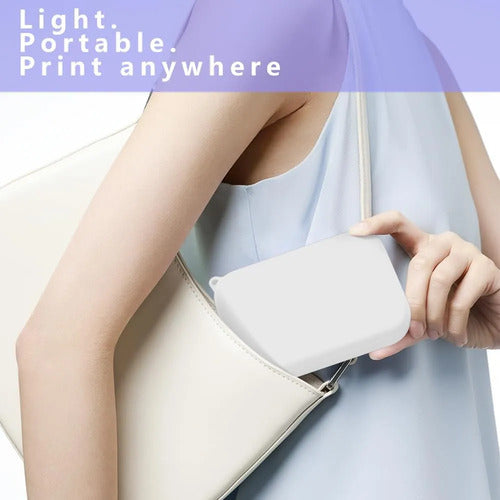 Funda De Silicona Para Impresora De Fotos Canon Ivy 2 Mini Blanco