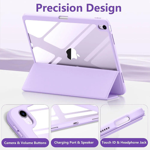 Funda Para iPad Air M4 De 13 Pulgadas Lavanda