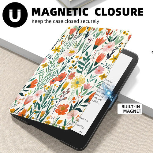 Funda Para Kindle Paperwhite/edición Signature 7 Pulgadas Blossoms