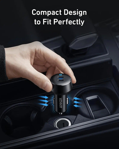 Cargador De Coche Anker Usb C, 40w 2-puertos