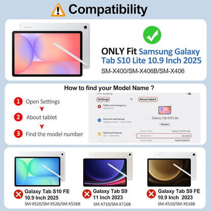 Funda Para Samsung Galaxy Tab S10 Lite Plata