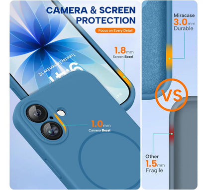 Funda Magnética Miracase Para iPhone 17 Azul