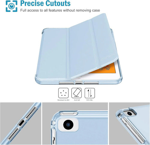 Funda Delgada Para iPad Mini Azul Claro