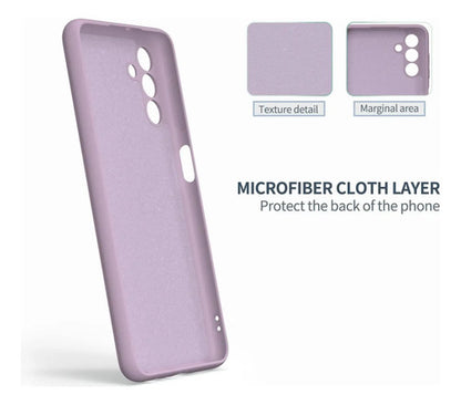 Funda Para Galaxy A13 5g, Silicona Líquida, Delgada, Suave Lavanda