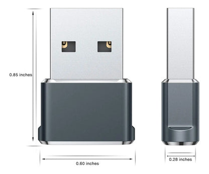 Adaptadores Con Convergencia Usb-c A Usb-a Color