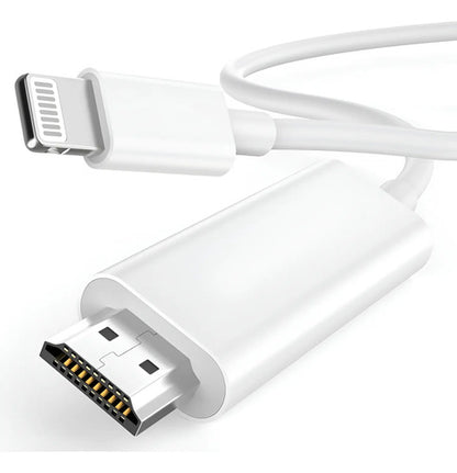 Cable Adaptador Hdmi A Lightning Para iPhone, Certificado