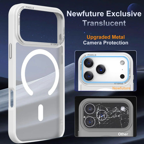 Funda Para iPhone 17 Pro Magnetica Blanco