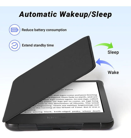 Funda Para Kindle Paperwhite 7'' Y Kindle Colorsoft Negro
