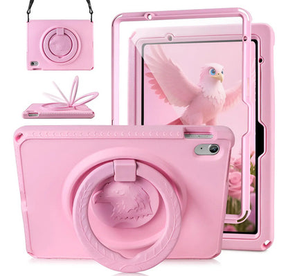 Funda Para iPad 10th/11th Gen Con Protector De Pantalla Rosa
