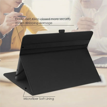 Funda Universal Para Tablet 9-11 Pulgadas Con Soporte Negro