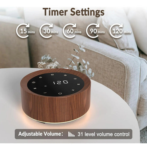 Máquina De Sonidos Naturales Madera