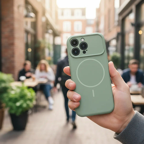 Funda Magnética Miracase Para iPhone 17 Pro Verde
