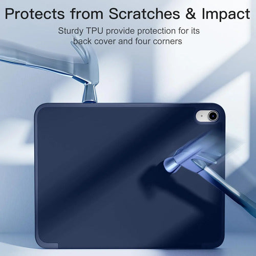 Funda Akkerds Para iPad A16 De 11a Gen Y iPad 10.9  2022 Azul Marino