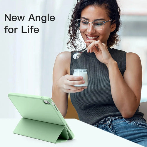 Funda Akkerds Para iPad A16 De 11a Gen Y iPad 10.9  2022 Verde Lima