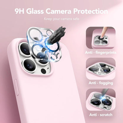 Funda Silicona iPhone 15 Pro Max Rosa Chicle