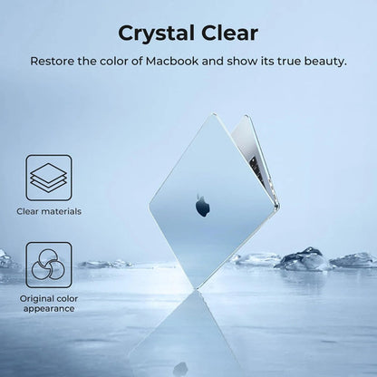 Carcasa Funda Transparente Para Macbook Air 13.6' Azul Claro
