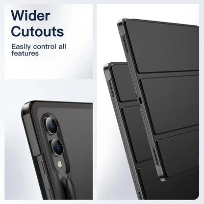 Funda Jetech Para Samsung Galaxy Tab S10 Ultra/s9 Ultra Negro
