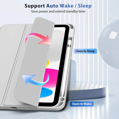Funda Para iPad A16, 11va Gen 11'' 2025 Y 10ma Gen 10.9'' Gris