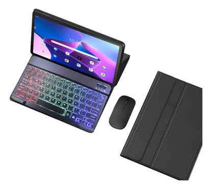 Funda Con Teclado Para Lenovo Tab M10 3rd Gen 10.1 Negro